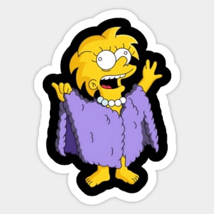 Simpsons Funny Sticker